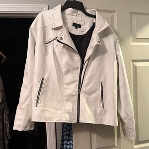 Rue21 Women's White Moto Jacket